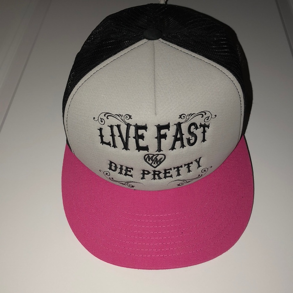 Flat bill hat